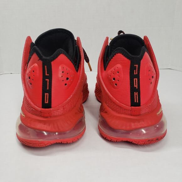 Nike LeBron 19 XIX Low Light Crimson Red Mens 8 Basketball Shoes DO9829-600 - Picture 2 of 16